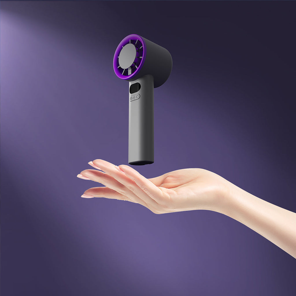 Jabees FrostOne Handheld Turbo Fan With Cooling Plate