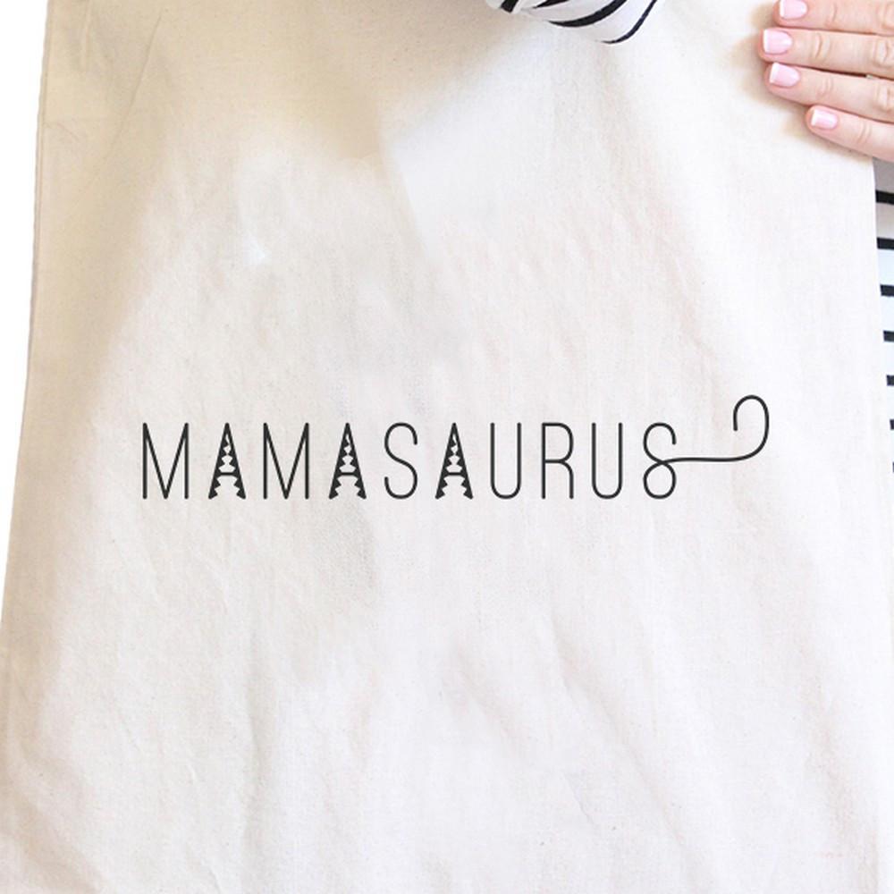 Bolsa de compras natural Mamasaurus: ideas rápidas y fáciles para regalos del Día de la Madre