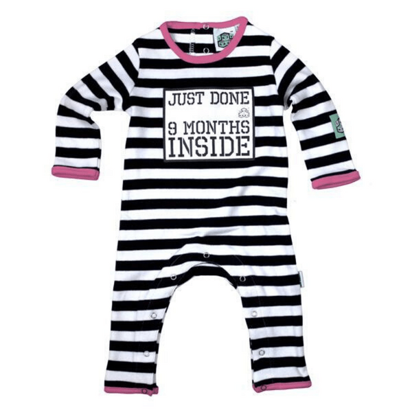 Body dziecięce Just Done 9 Months Inside® | Prezent na baby shower | Pomysł na prezent dla nowonarodzonej dziewczynki