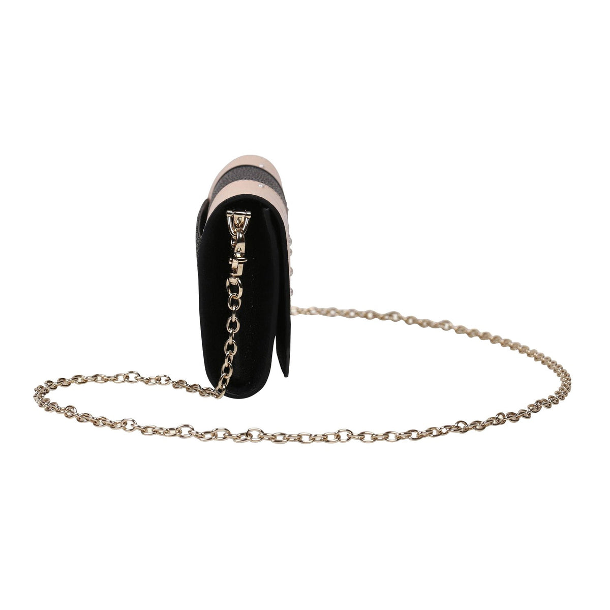Koi Black Crossbody Clutch