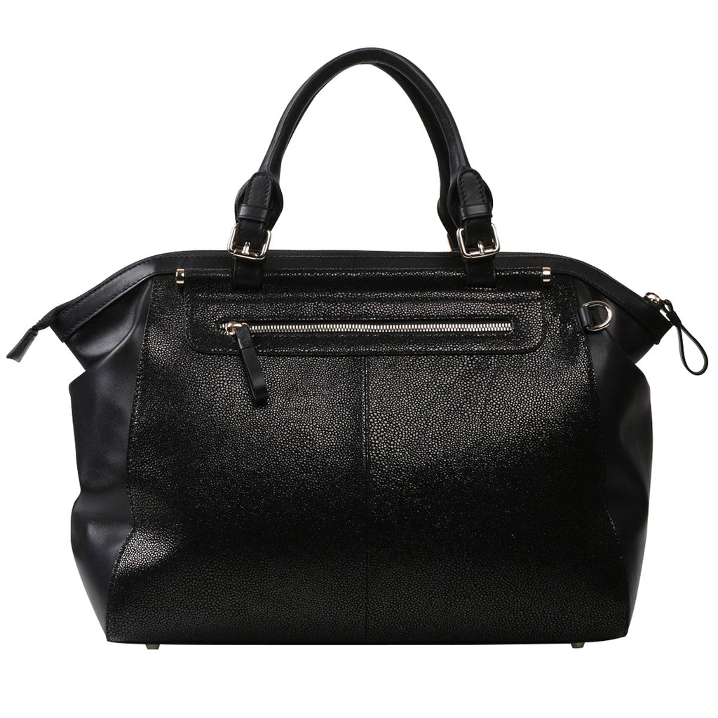 Koi Large Black Satchel