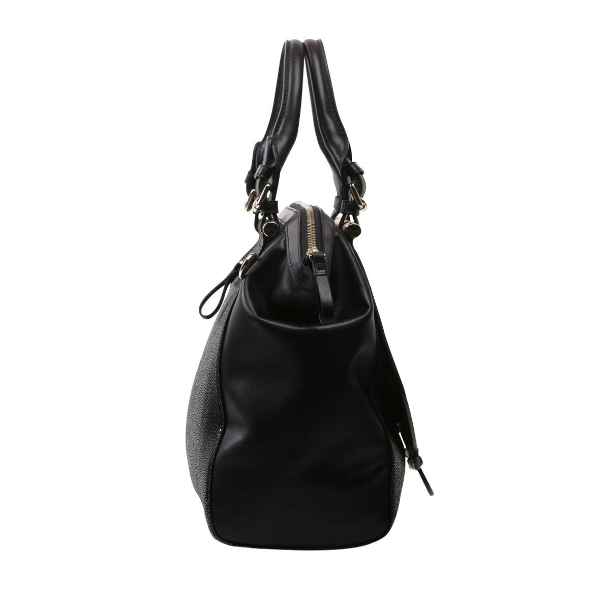 Koi Large Black Satchel