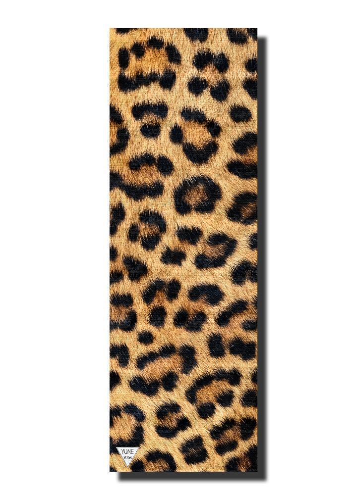 Esterilla de yoga con estampado de leopardo – Ecológica y con agarre mejorado Flow | Yune