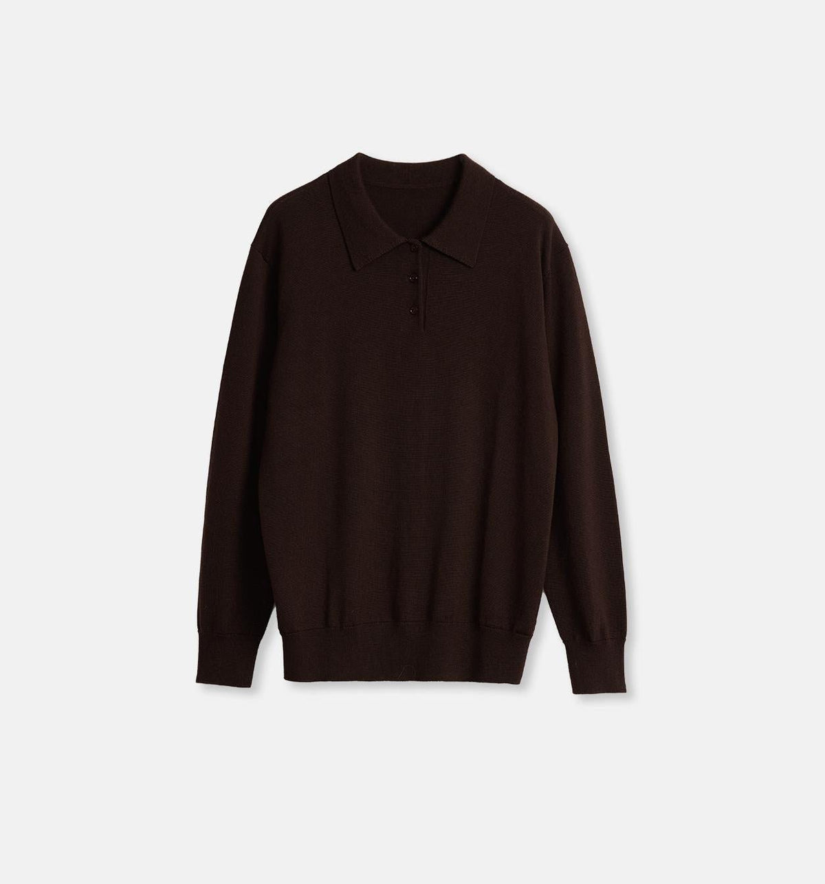 Top de cuello polo holgado para mujer, de lana premium, lavable a máquina, "Library Diary"