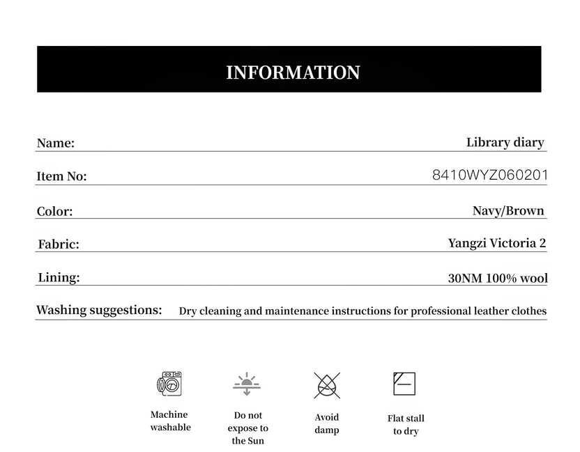 "Library Diary" Maskintvättbar lyxig ulltröja med polokrage för dam, ledig passform