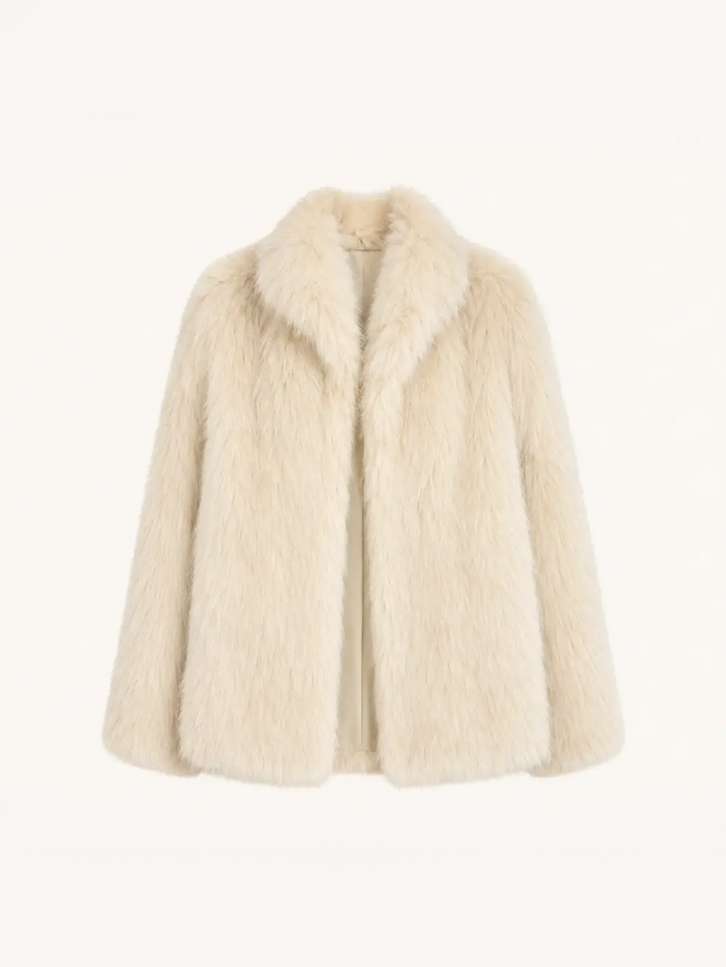 "Long Nocturne" Imported Fox Fur Retro Short Coat for Women