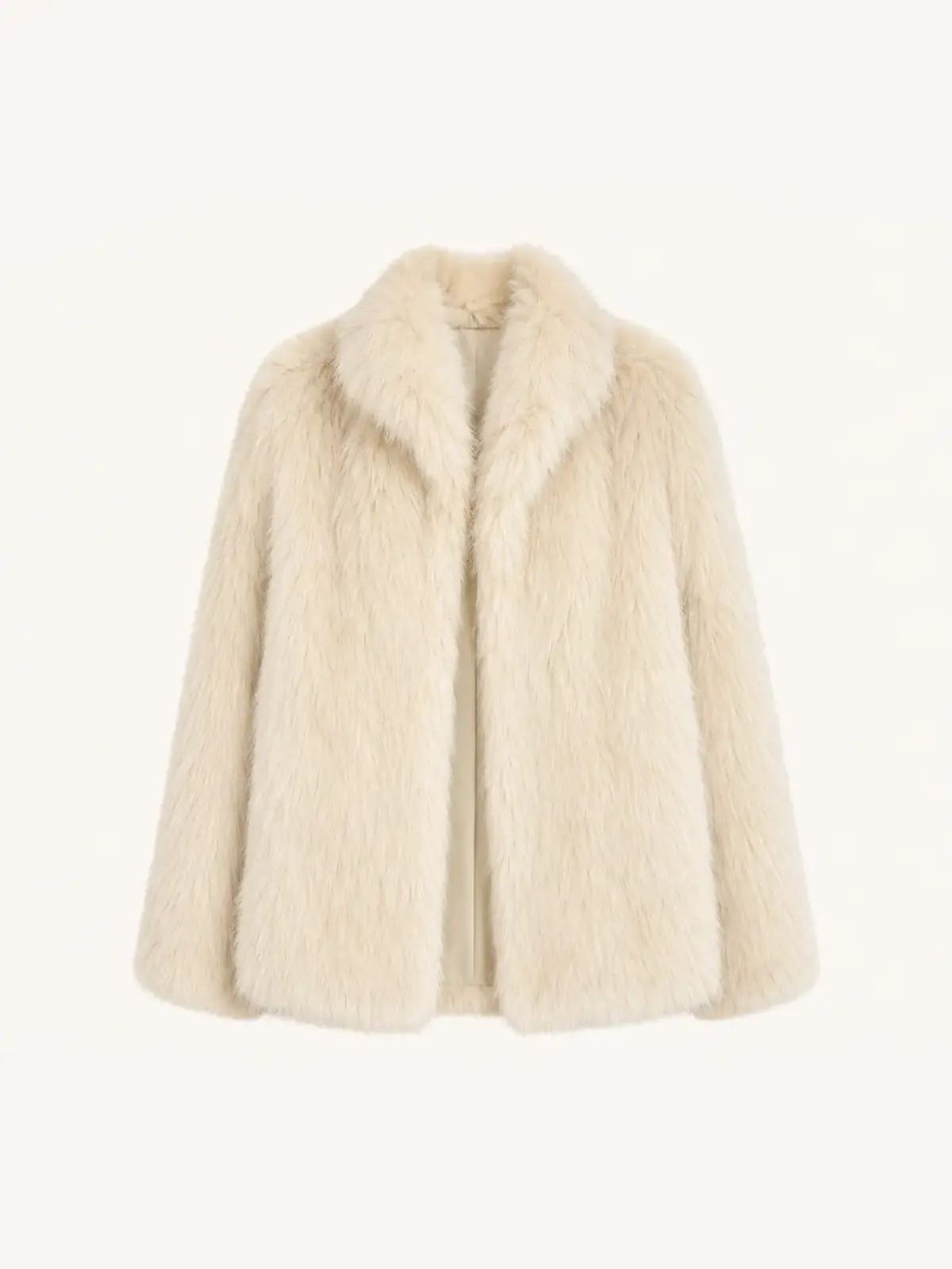 "Long Nocturne" Imported Fox Fur Retro Short Coat for Women