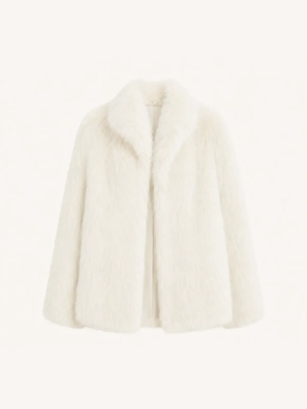 "Long Nocturne" Imported Fox Fur Retro Short Coat for Women