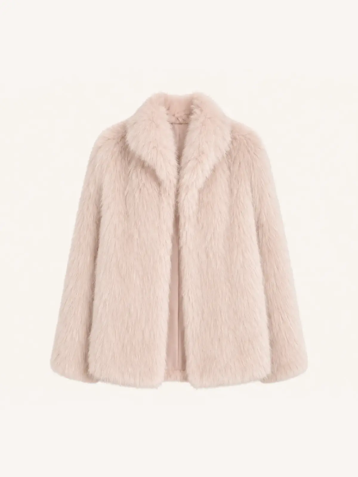 "Long Nocturne" Imported Fox Fur Retro Short Coat for Women
