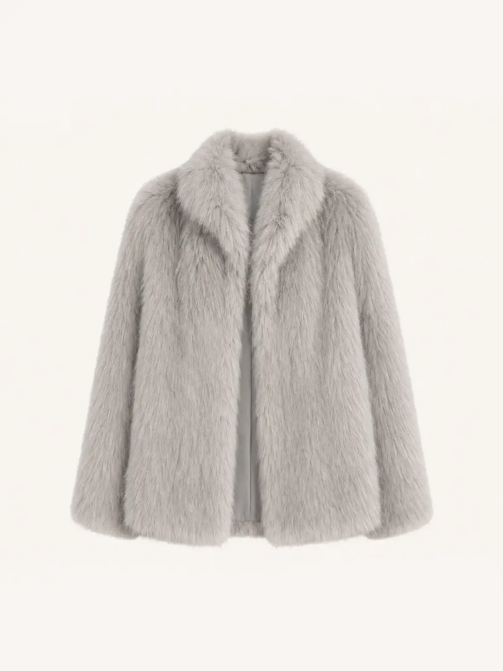 "Long Nocturne" Imported Fox Fur Retro Short Coat for Women