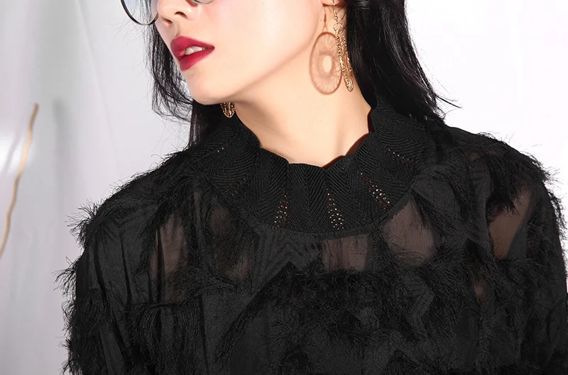 Yuko Loose Long Sleeve Dress