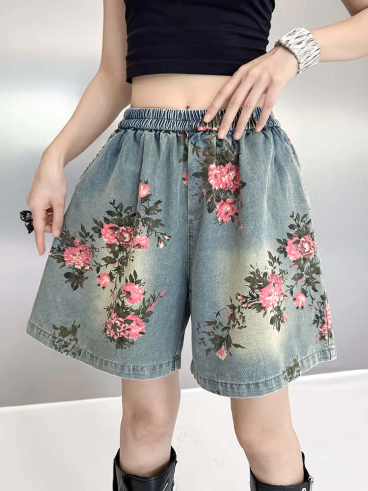 Camisa de mezclilla Rosette Rose