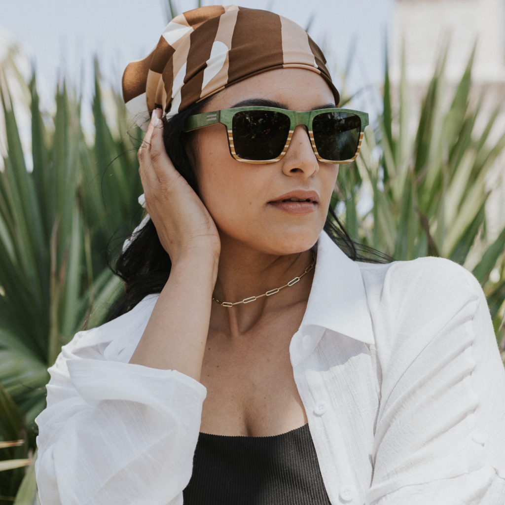 Sebastián - Gafas de sol de madera marítima y fibra de carbono