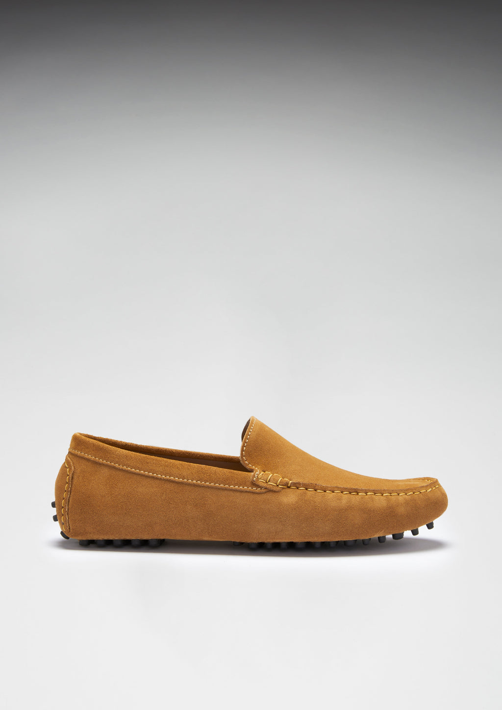 Mocasines de conducir, ante tabaco