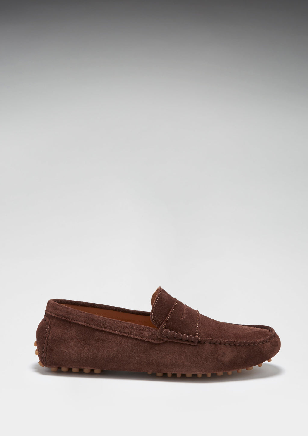 Mocasines Penny para conducir, ante marrón
