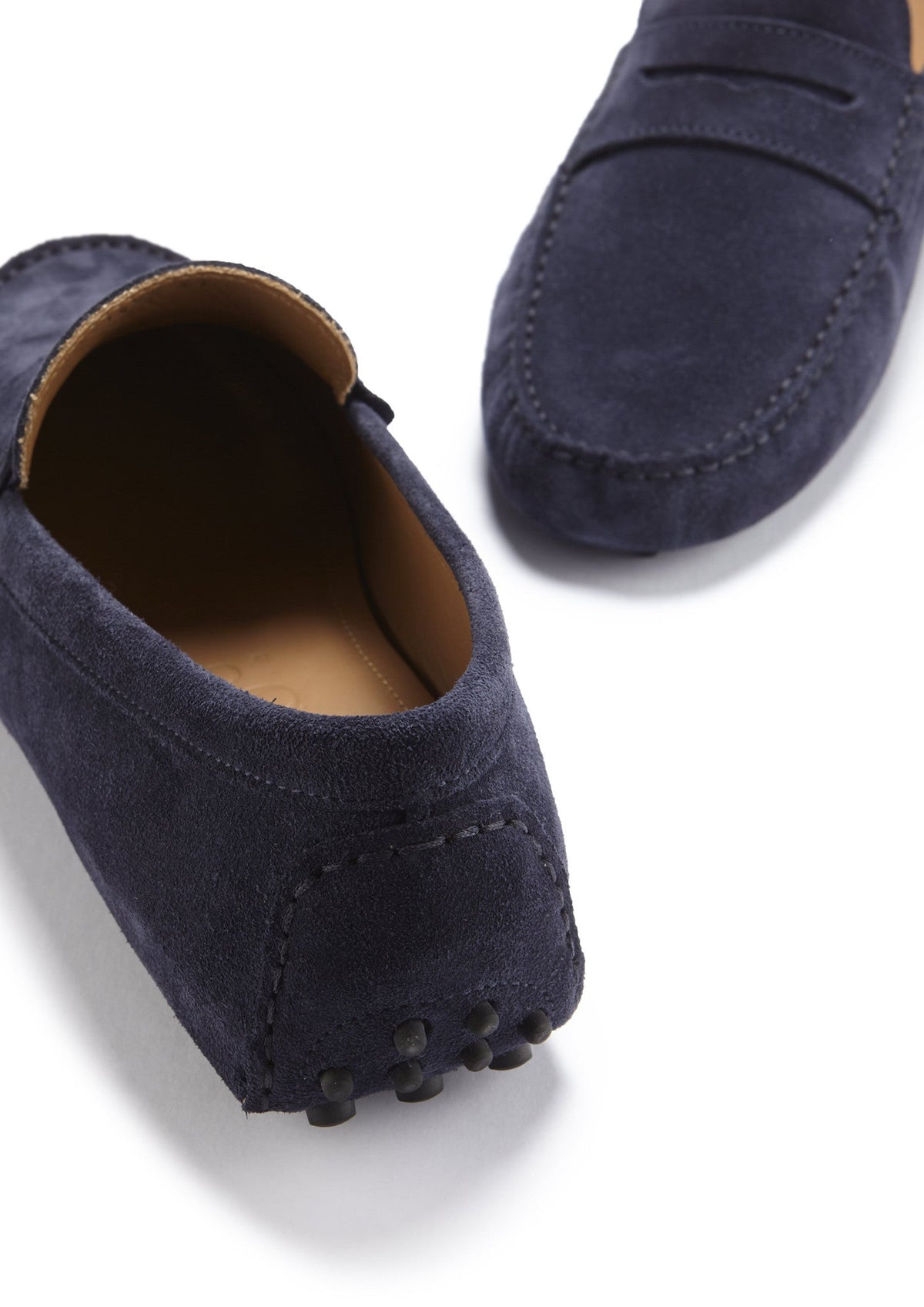 Mocasines Penny, ante azul marino