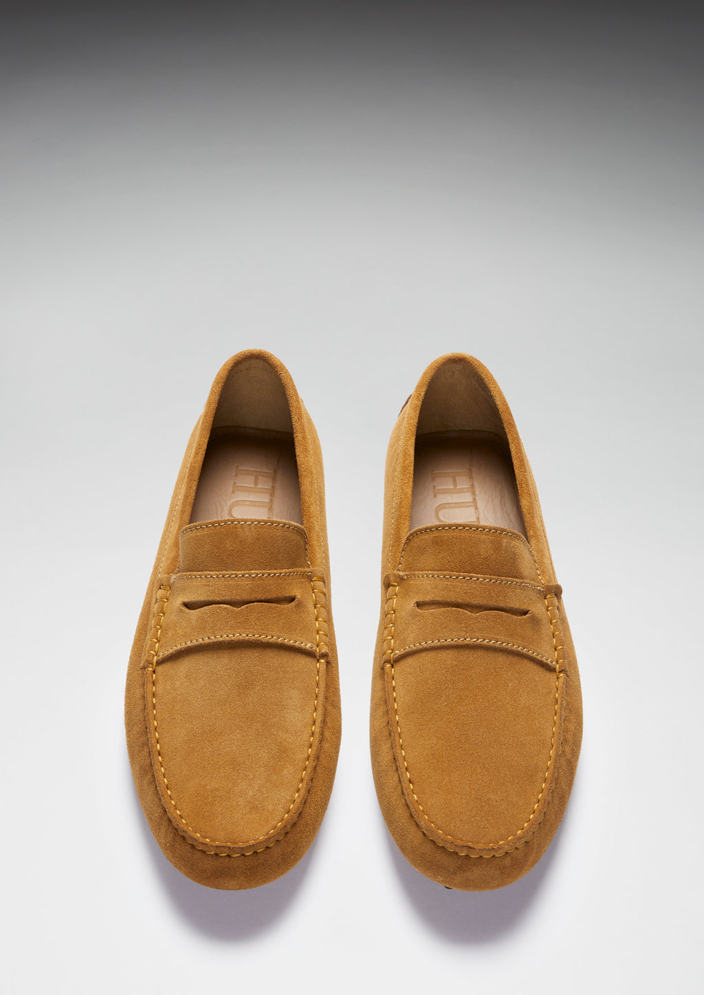 Penny Driving Loafers, Tobacco Suede