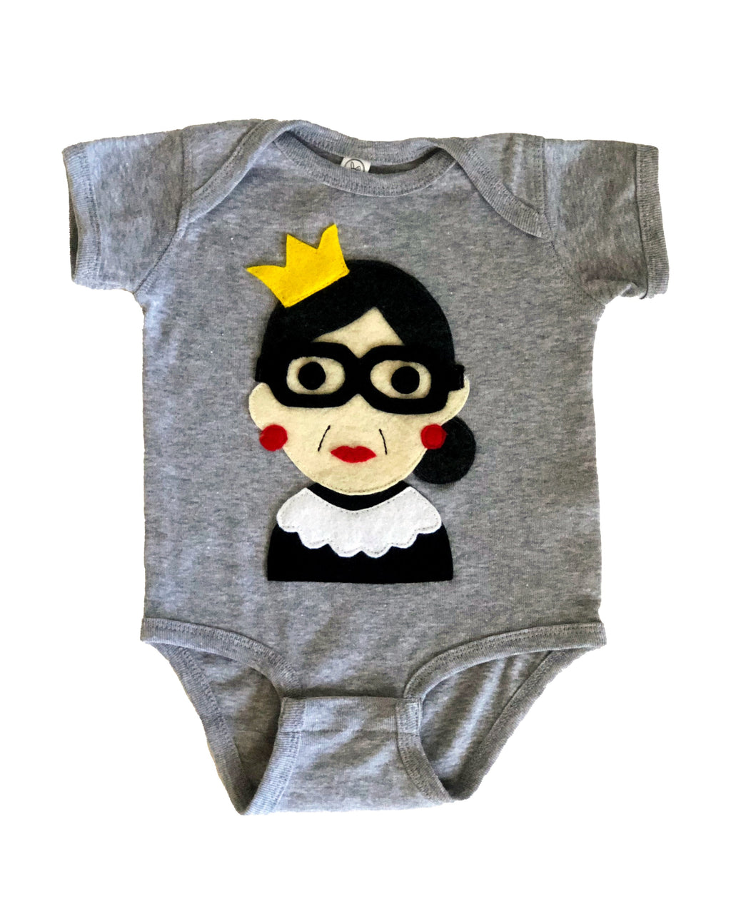 RBG - Infant Bodysuit - Gray