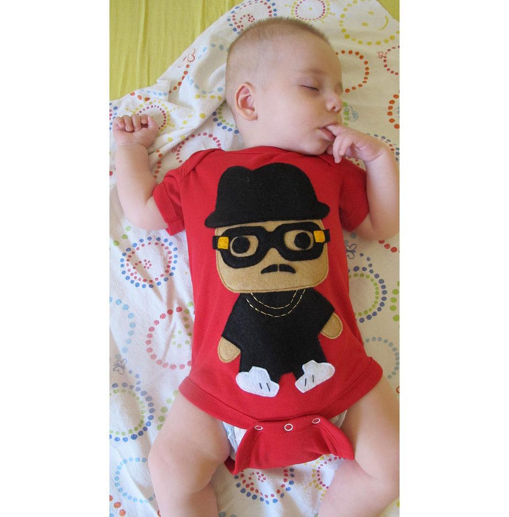 Hip Hop Onesie Rad Rapper - Tall Hat