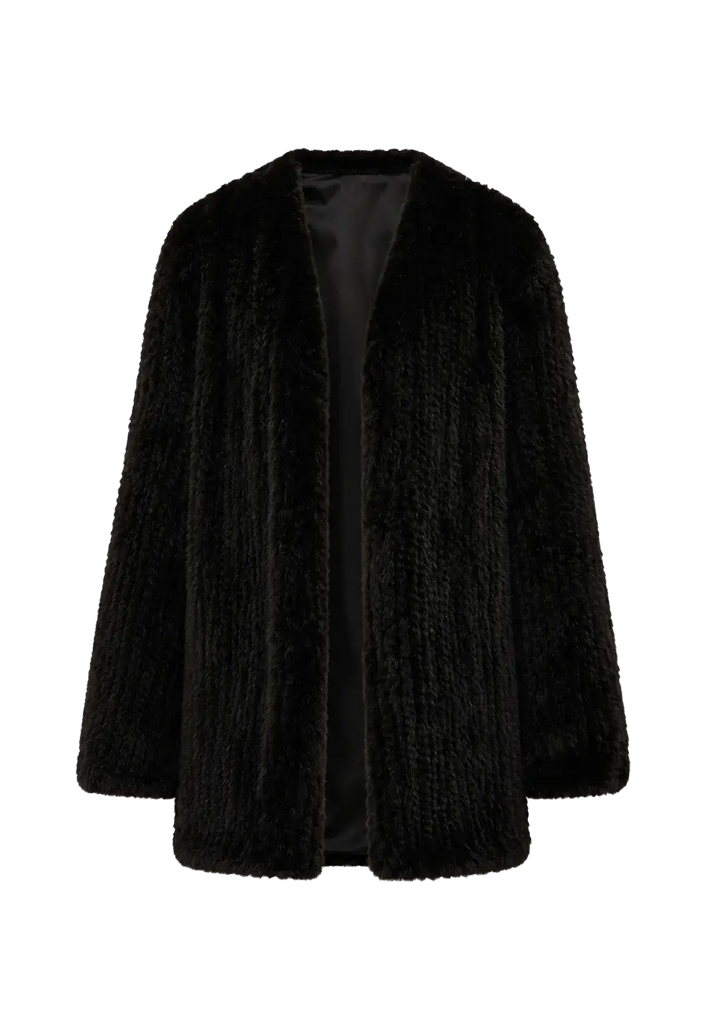 "Moon Serenade" High-Luxury Imported Velvet Mink Woven Fur Coat Mid-Length Mink Coat (Handmade)
