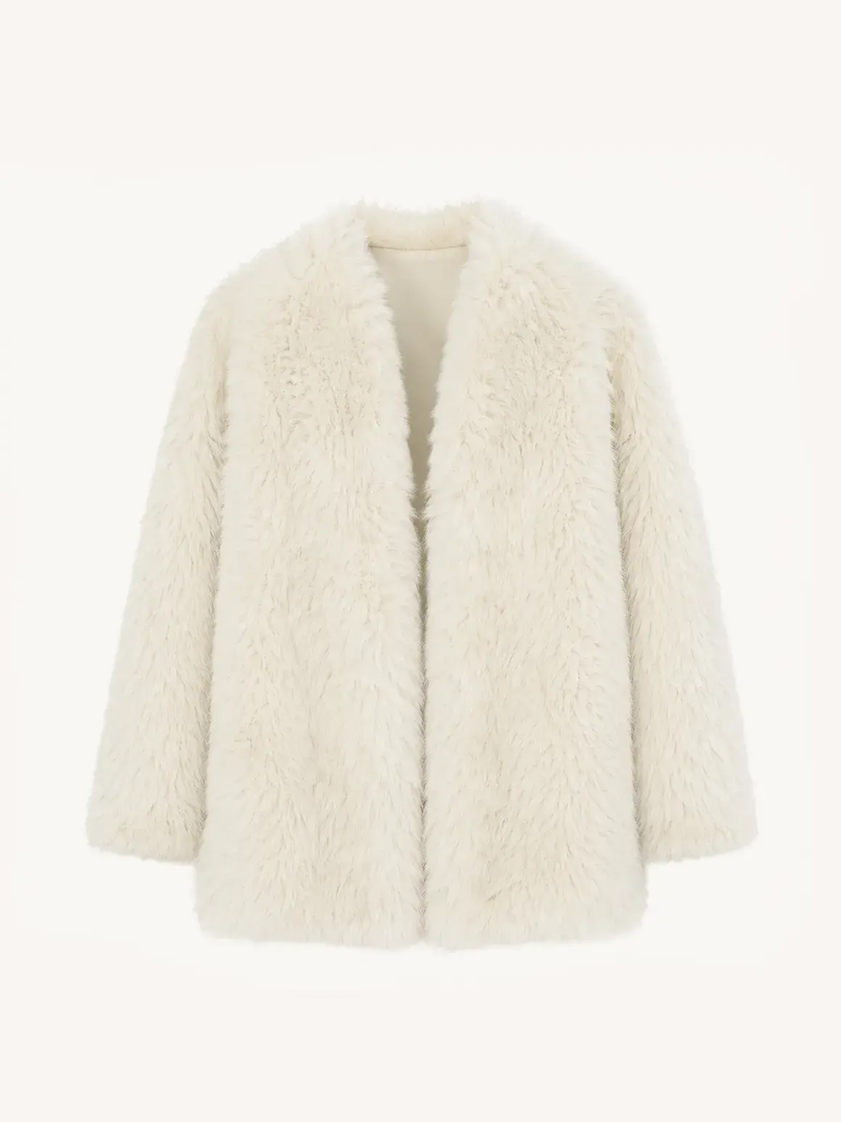 Fireladyfur Women's Tuscan Sheepskin Coat“Morning Mist Fairy”