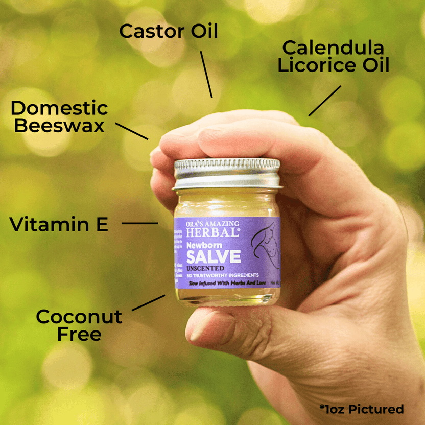 Ungüento para recién nacidos, pomada de caléndula para bebés