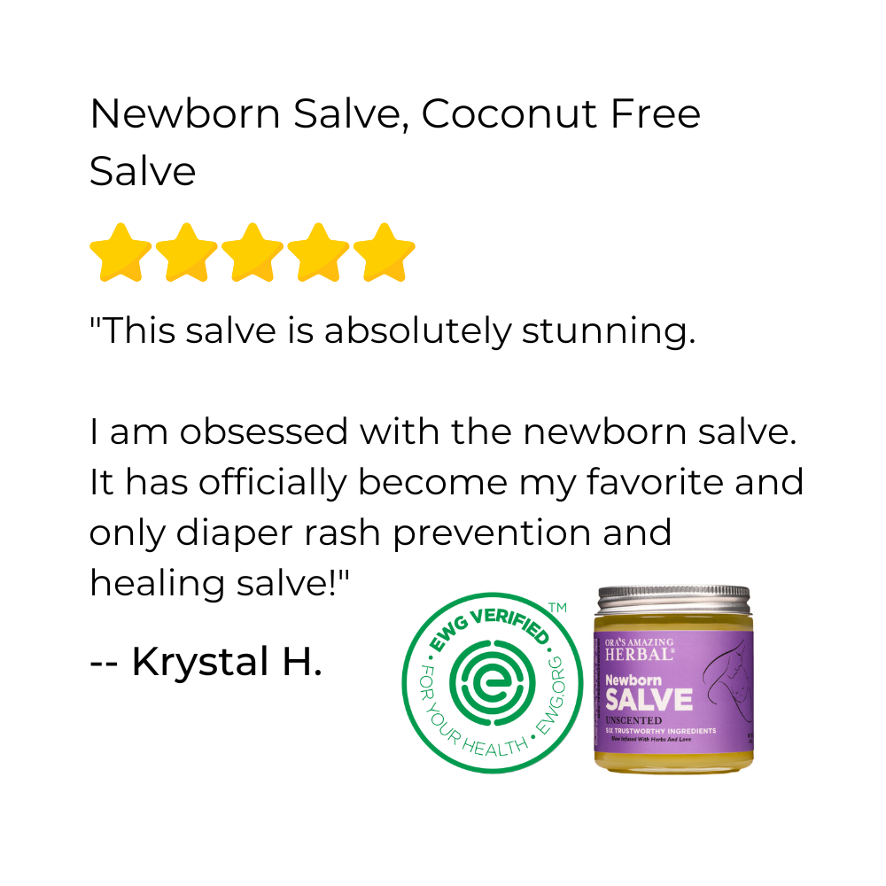 Newborn Salve, Calendula Ointment for Babies