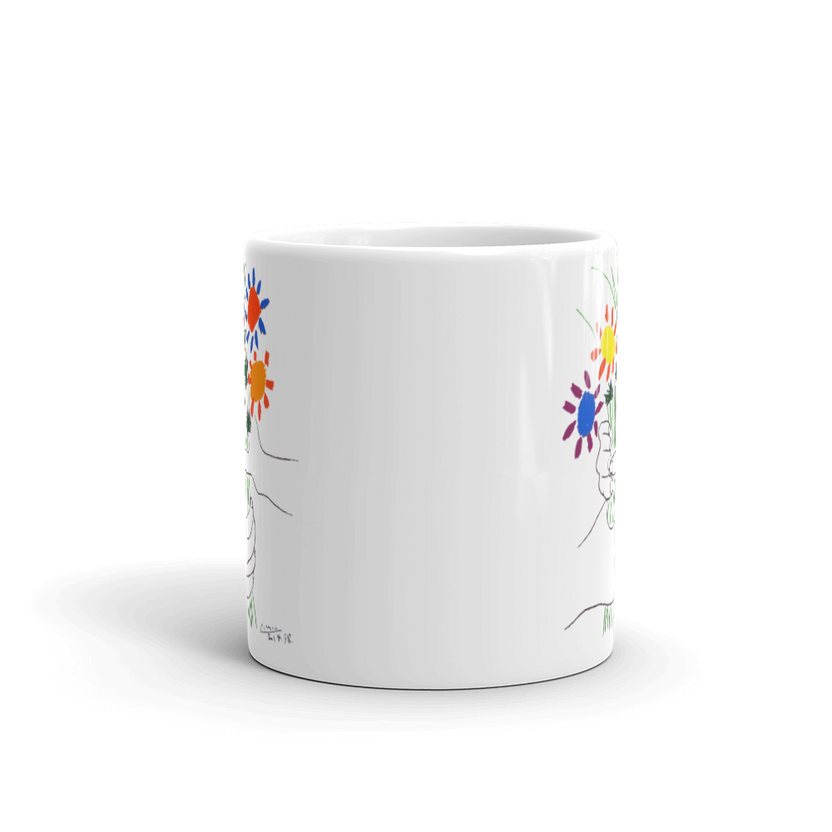 Pablo Picasso Bouquet of Peace 1958 Artwork Mug