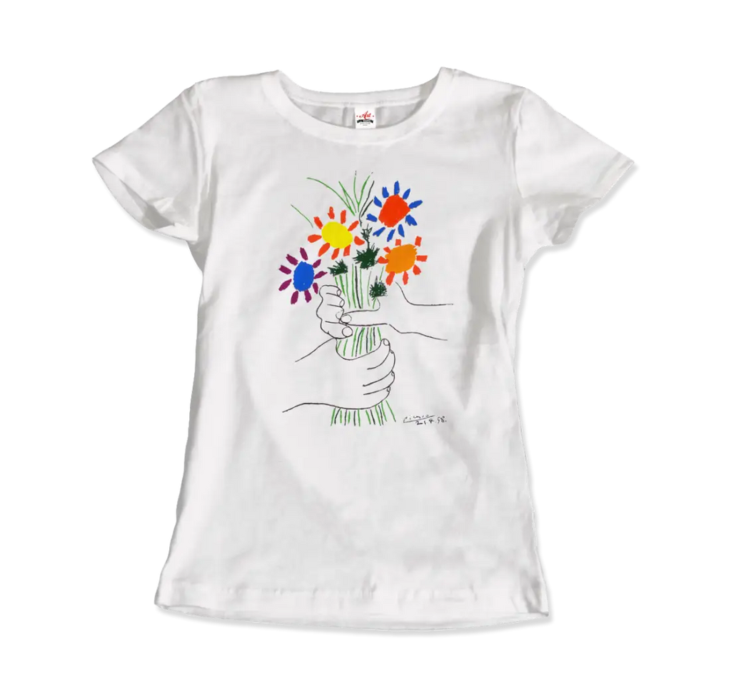 Pablo Picasso Bouquet of Peace 1958 Artwork T-Shirt