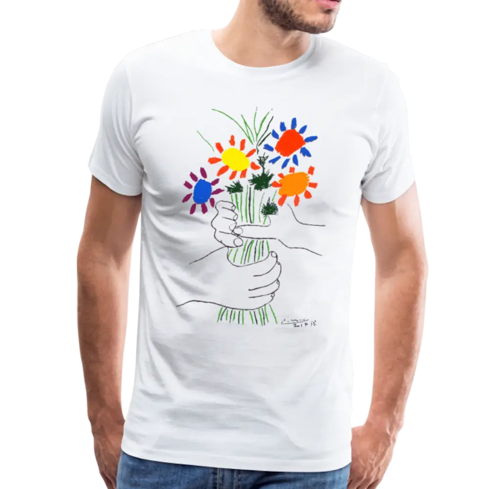 Pablo Picasso Bouquet of Peace 1958 Artwork T-Shirt