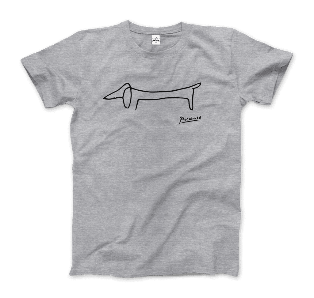 Pablo Picasso Dachshund Dog (Lump) Artwork T-Shirt