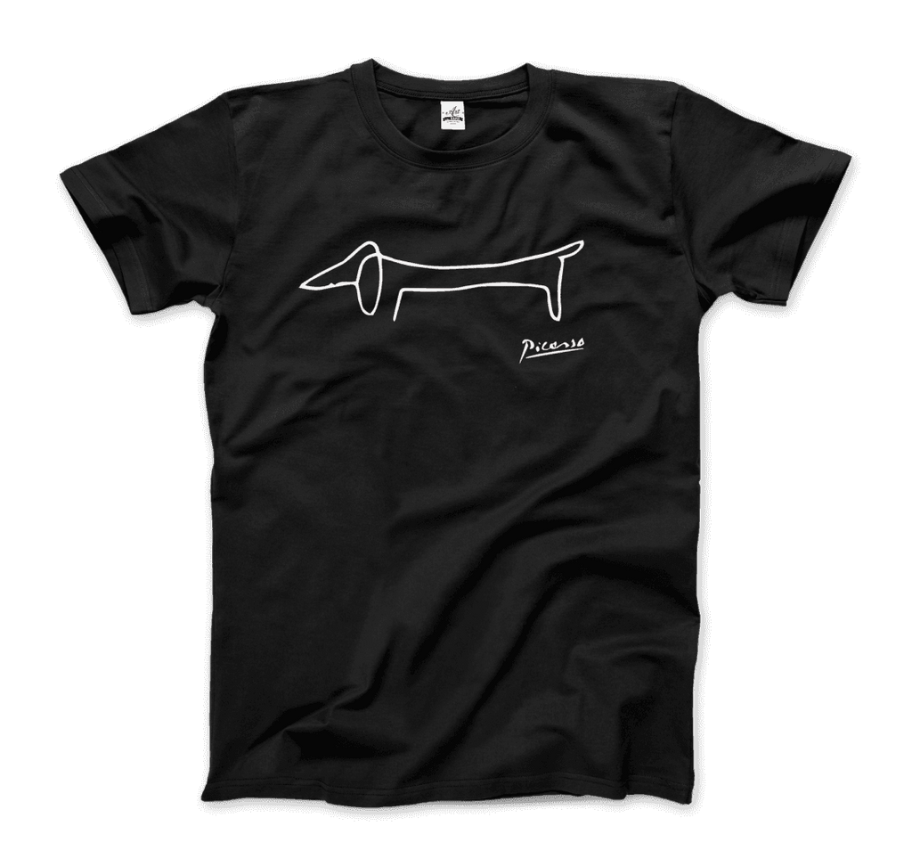 Pablo Picasso Dachshund Dog (Lump) Artwork T-Shirt