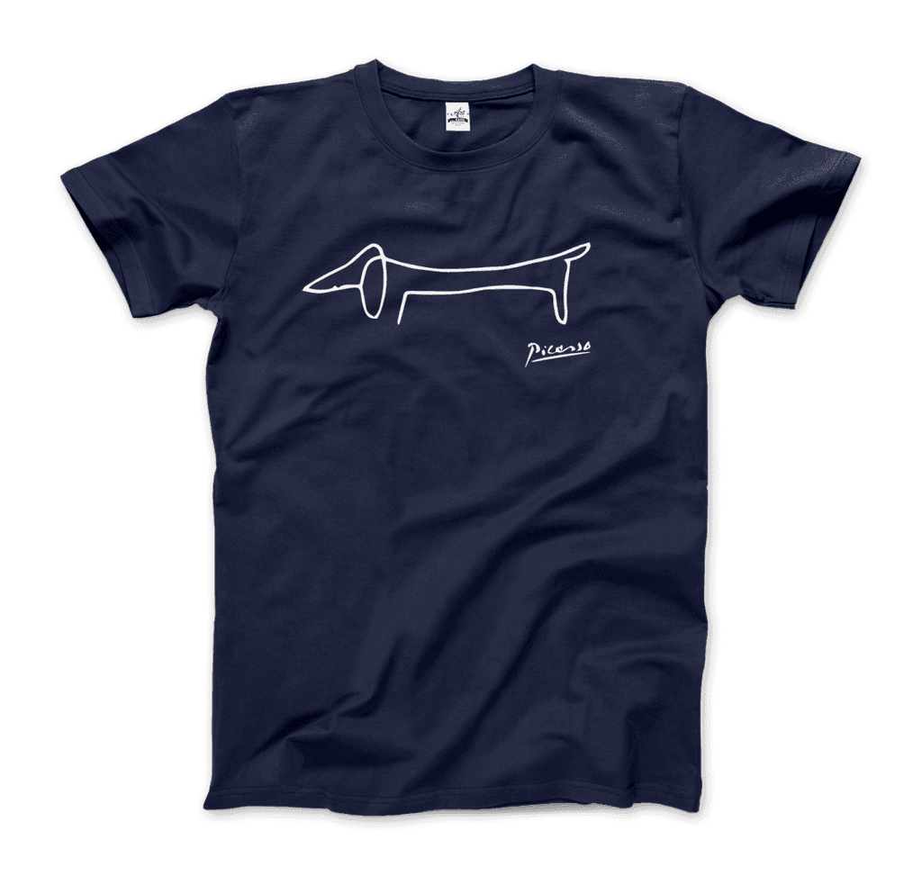 Pablo Picasso Dachshund Dog (Lump) Artwork T-Shirt