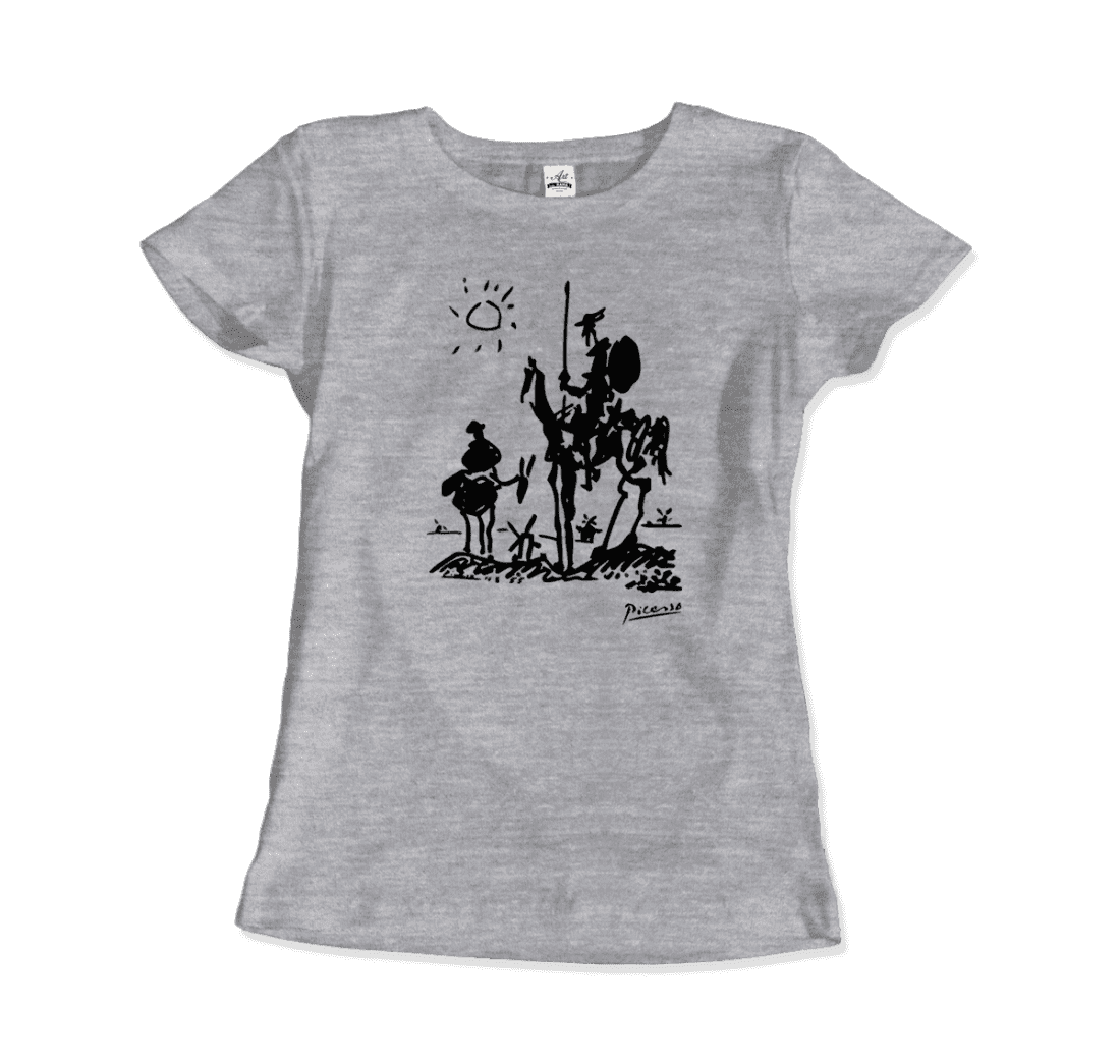 T-shirt med Pablo Picassos konstverk Don Quijote av La Mancha 1955