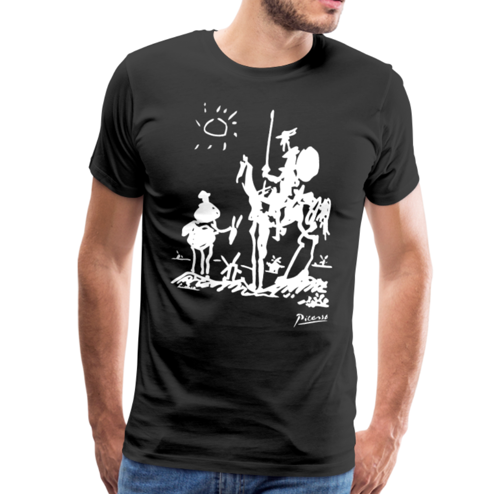 T-shirt med Pablo Picassos konstverk Don Quijote av La Mancha 1955