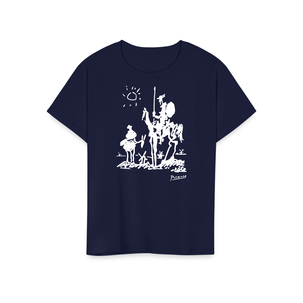 T-shirt med Pablo Picassos konstverk Don Quijote av La Mancha 1955