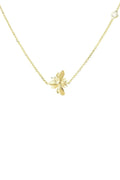 Queen Bee Necklace Gold