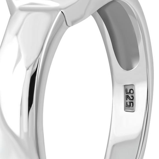 Cubic Zirconia Sterling Silver Ring
