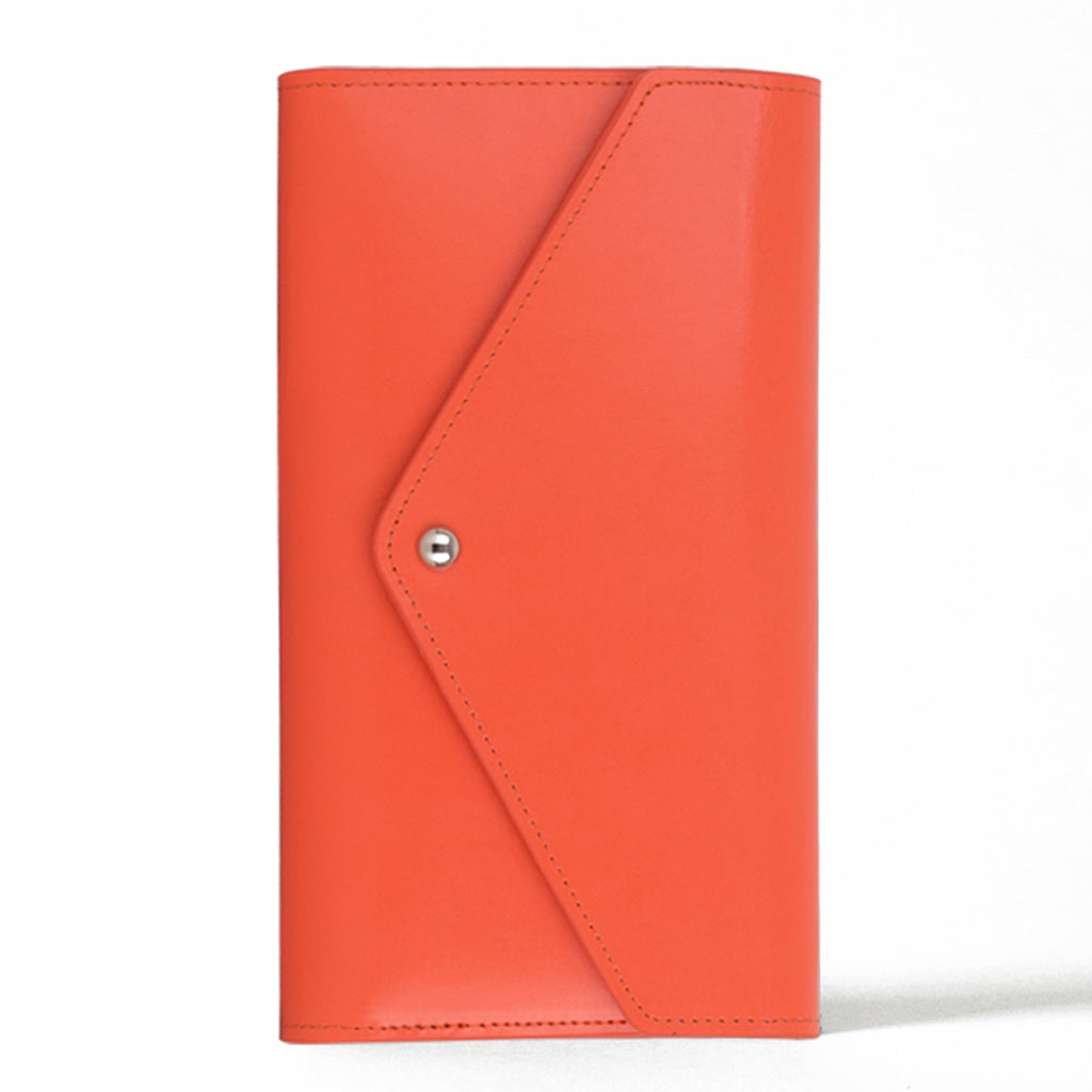 Travel Envelope Tangerine Orange