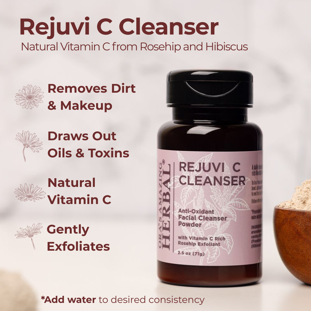 Limpiador Rejuvi C, Polvo Limpiador Facial