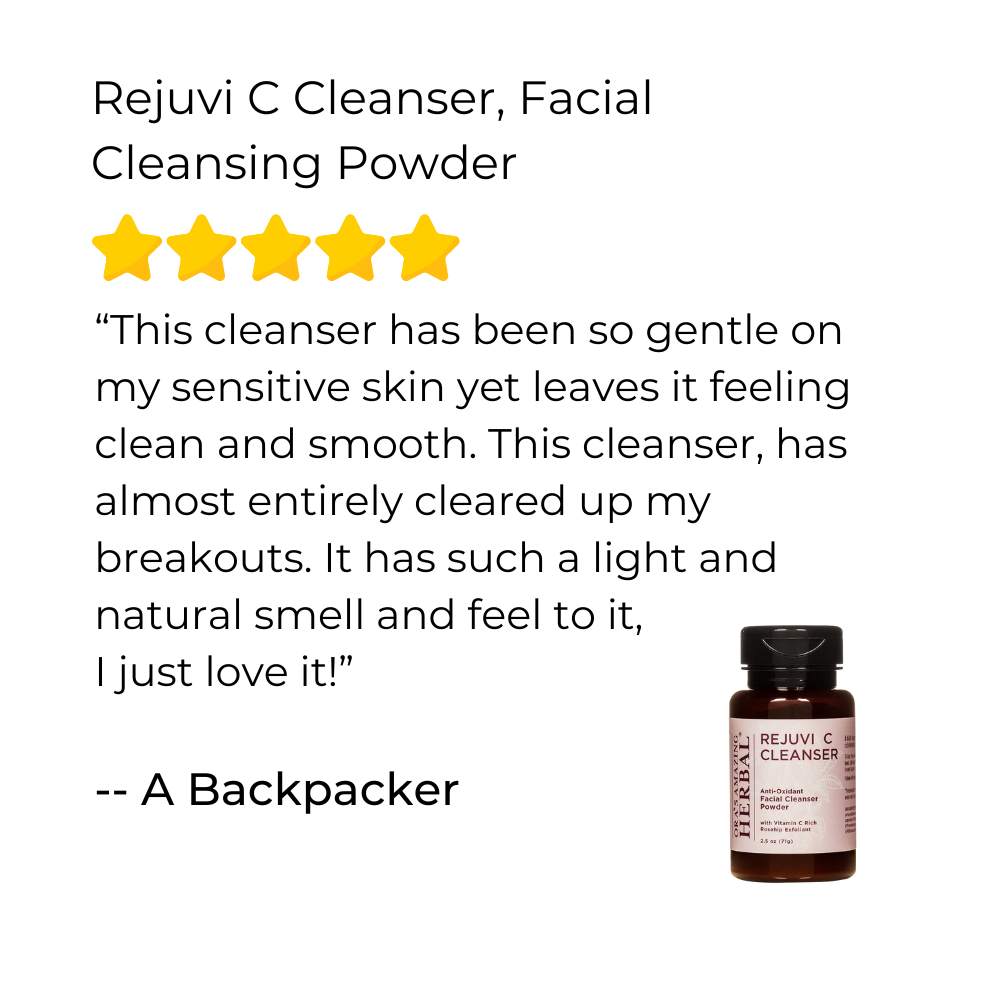Limpiador Rejuvi C, Polvo Limpiador Facial