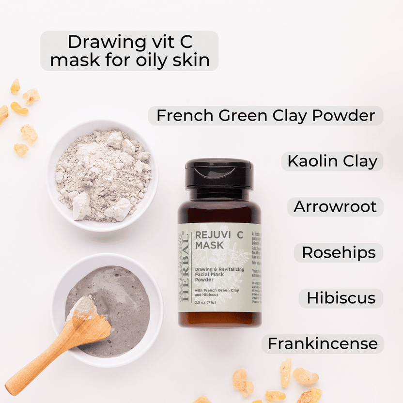 Rejuvi C Mask - Antioxidant ansiktsmask i pulverform