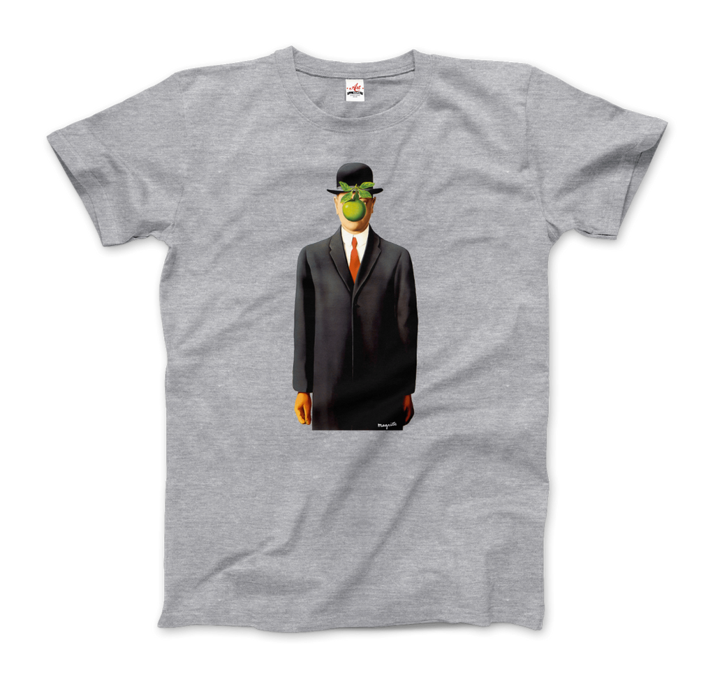 Camiseta con la obra El hijo del hombre de René Magritte, 1964