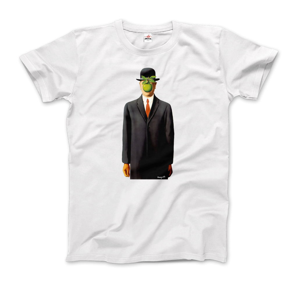 Camiseta con la obra El hijo del hombre de René Magritte, 1964