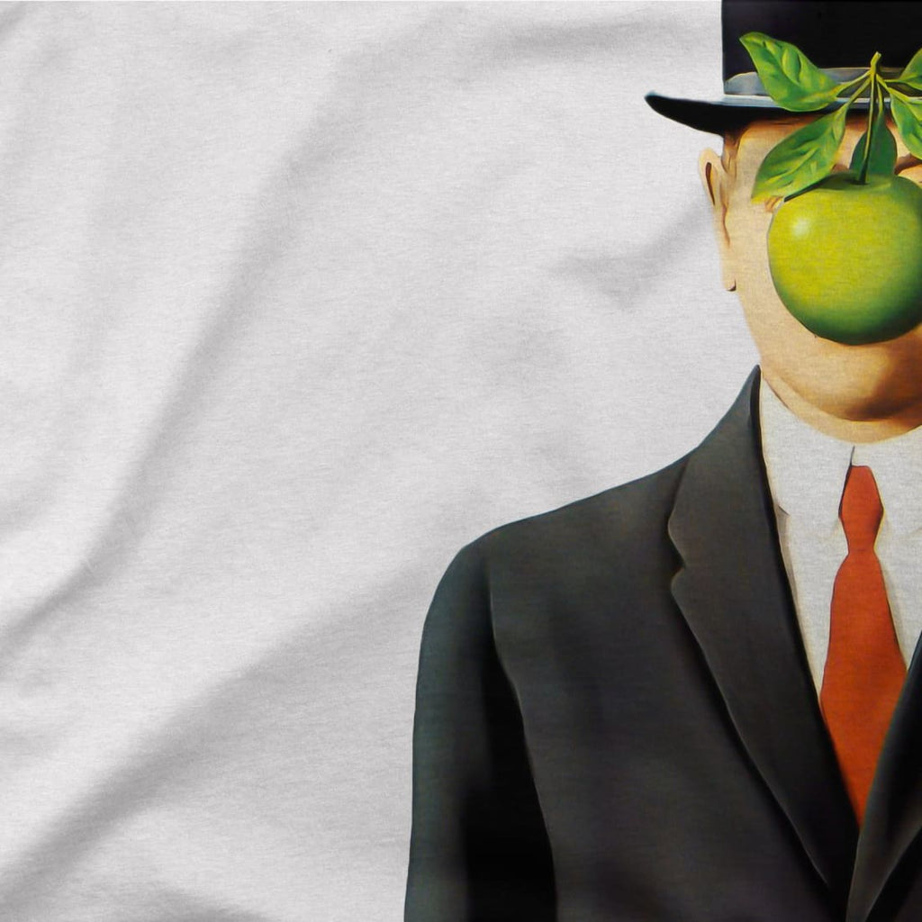 Camiseta con la obra El hijo del hombre de René Magritte, 1964