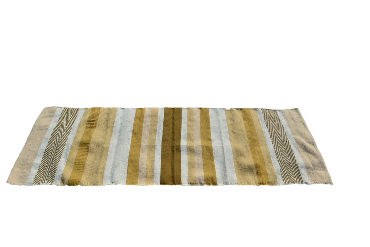 Alfombra de algodón tejida a mano para yoga, meditación y oración