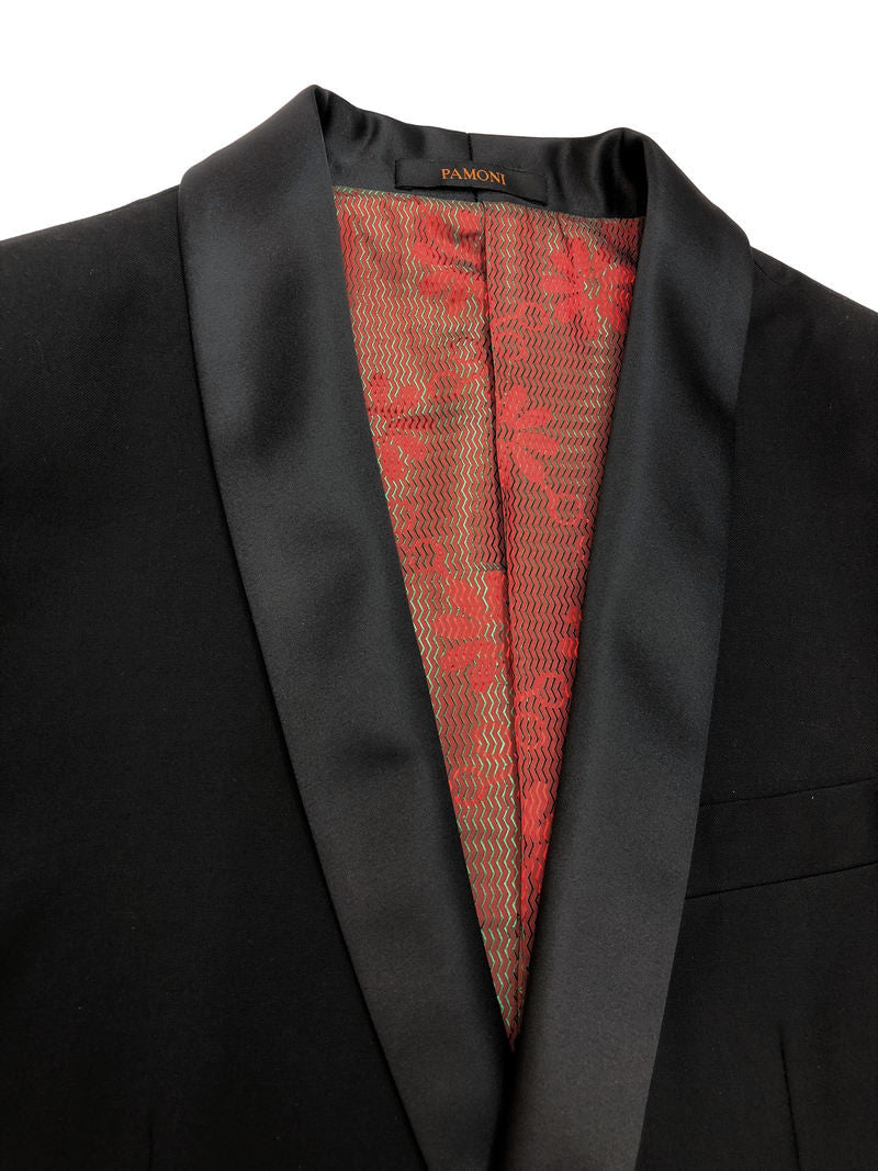 Svart dinner suit i slim fit