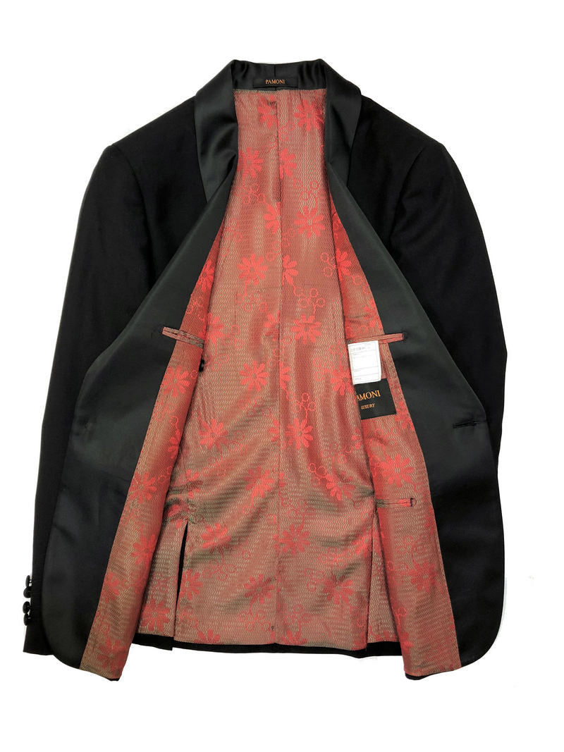 Svart dinner suit i slim fit