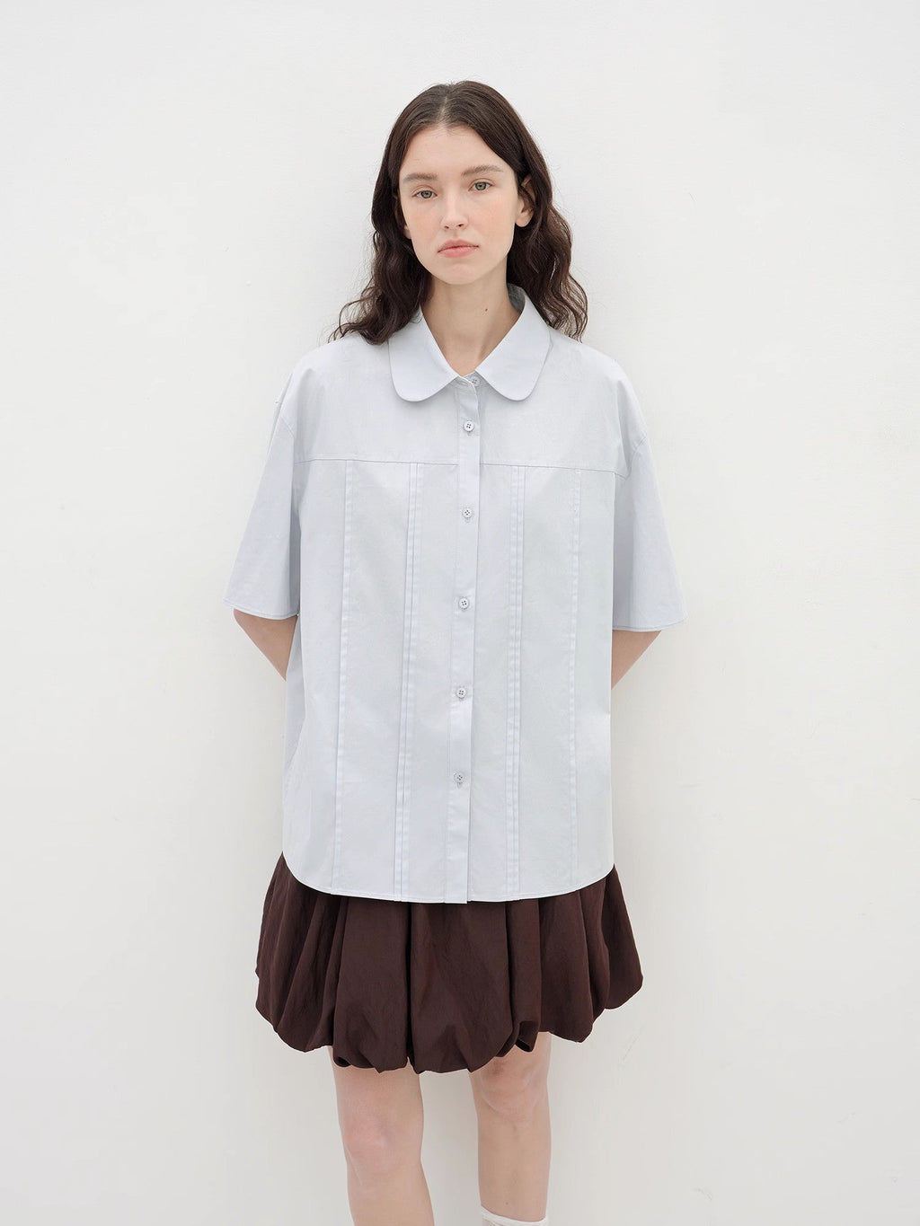 Camisa de algodón de manga corta "Sea Salt & Sugar"