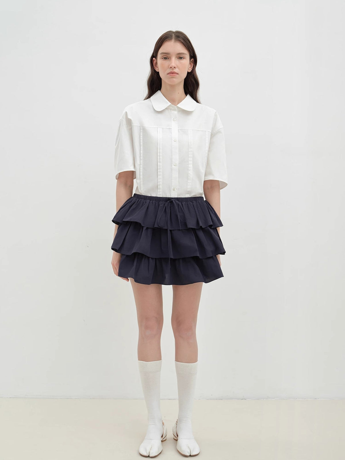 Camisa de algodón de manga corta "Sea Salt & Sugar"
